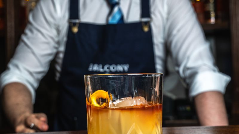 Balcony Bar cocktails